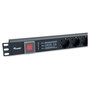 Equip Regleta de Alimentación Aluminio Rack 19" 1U 6 Tomas con Interruptor, Protección de Voltaje y Filtro