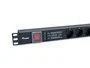 EQUIP PDU 6 Tomas Schuko con Carcasa de Aluminio