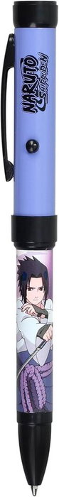 SD TOYS Bolígrafos Proyectores LED Naruto Shippuden - Naruto, Sasuke, Kakashi, Itachi - Licencia Oficial