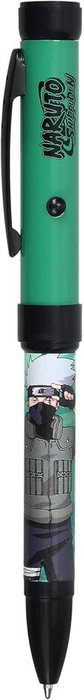 SD TOYS Bolígrafos Proyectores LED Naruto Shippuden - Naruto, Sasuke, Kakashi, Itachi - Licencia Oficial