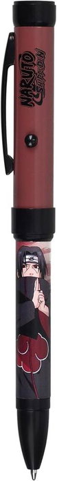 SD TOYS Bolígrafos Proyectores LED Naruto Shippuden - Naruto, Sasuke, Kakashi, Itachi - Licencia Oficial