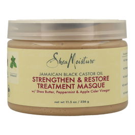 Shea Moisture Mascarilla Aceite de Ricino Negro Jamaicano para Cabello Rizado 340 g