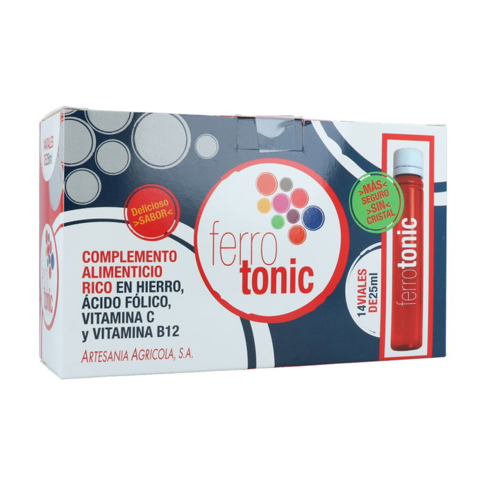 Plantis Ferrotonic 14 viales de 25ml Plantis Ferrotonic 14 viales de 25ml