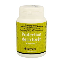 Serpens Protection de la Forêt 90 cápsulas 400 mg con Vitamina C - Complemento alimenticio