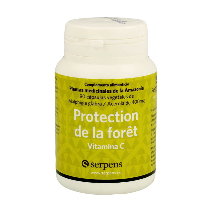 Serpens Protection de la Forêt 90 cápsulas 400 mg con Vitamina C - Complemento alimenticio Serpens Protection de la Forêt 90 cápsulas 400 mg con Vitamina C - Complemento alimenticio