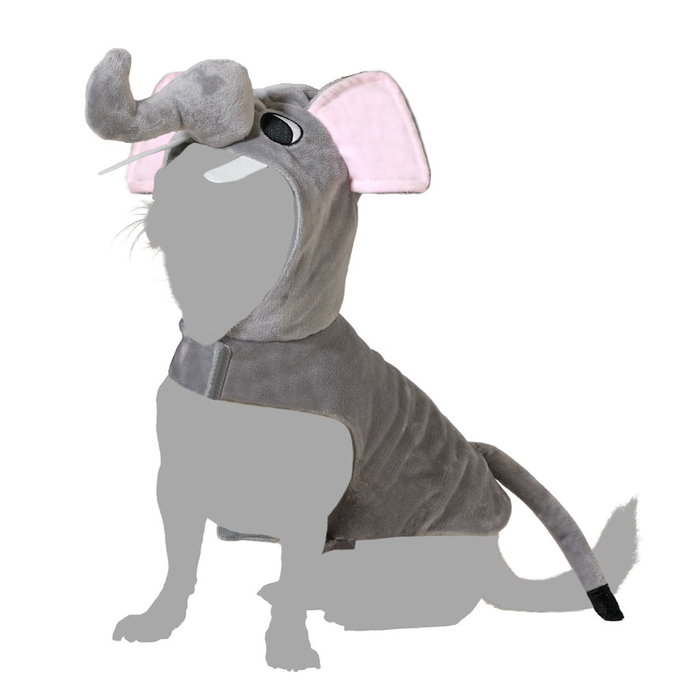 Disfraz Para Mascota Elefante Gris Talla S Polyester Disfraz Para Mascota Elefante Gris Talla S Polyester