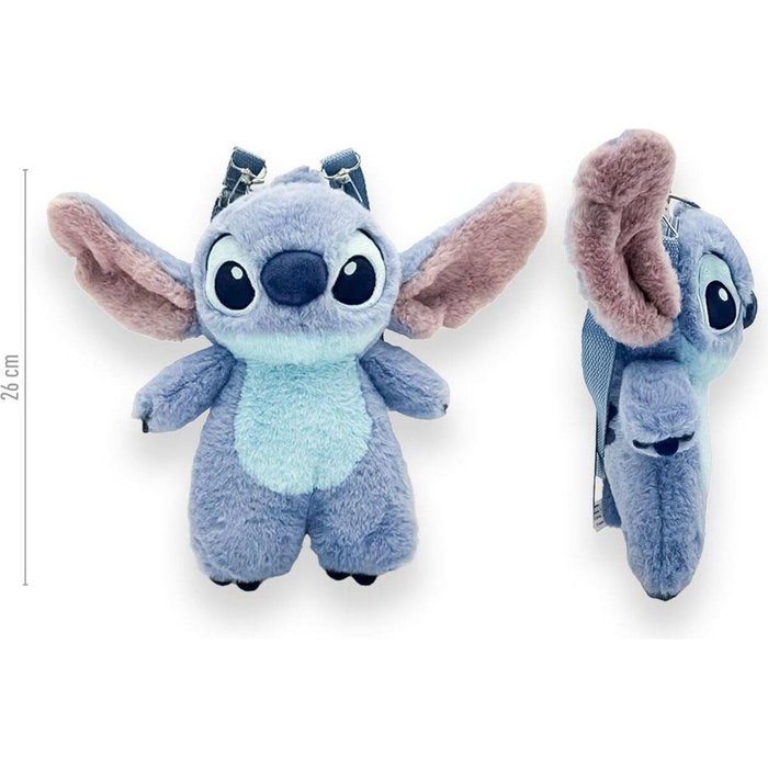 Cerdá Mochila Infantil Peluche Stitch Disney Azul
