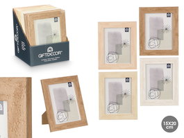 Giftdecor Portafoto Efecto Piedra 15x20 cm Surtido (Set de 24)