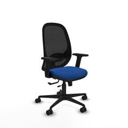 PIQUERAS Y CRESPO Silla de oficina Cilanco Azul y Negro