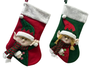 DKD Home Decor Calcetines de Poliéster Elfo Multicolor Surtido de 6