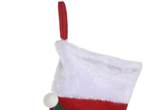 DKD Home Decor Calcetín Navidad Tradicional Multicolor Poliester 6 Unidades 2 x 50 x 27 cm