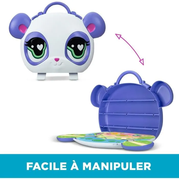 BANDAI Littlest Pet Shop Caja de Tienda y Estuche de Almacenamiento para Mascotas - Incluye 1 Mascota Rara - LIT3701405830069