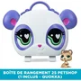 BANDAI Littlest Pet Shop Caja de Tienda y Estuche de Almacenamiento para Mascotas - Incluye 1 Mascota Rara - LIT3701405830069