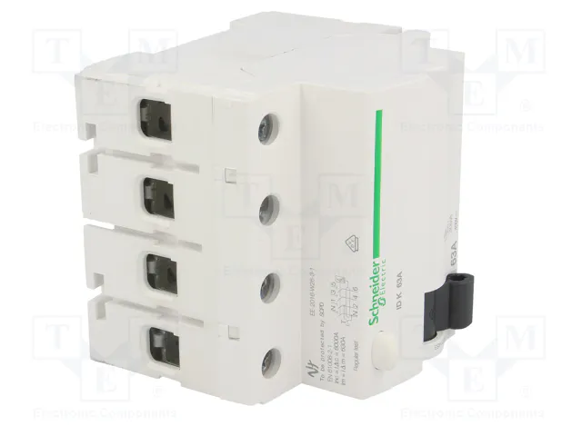 SCHNEIDER ELECTRIC Interruptor diferencial ACTI9 63A 30mA 4 polos