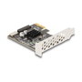 DeLOCK 90344 Tarjeta y adaptador de interfaz interno USB 3.2 Gen 1 (3.1 Gen 1) USB Tipo C PCIe 3.0 5 Gbit/s
