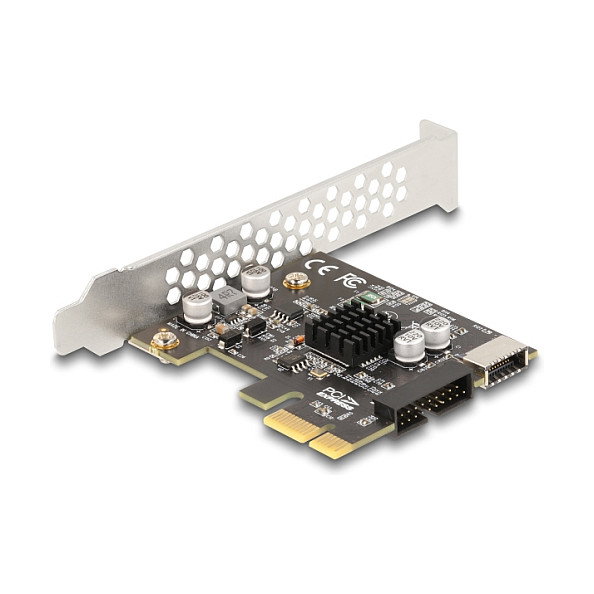 DeLOCK 90344 Tarjeta y adaptador de interfaz interno USB 3.2 Gen 1 (3.1 Gen 1) USB Tipo C PCIe 3.0 5 Gbit/s