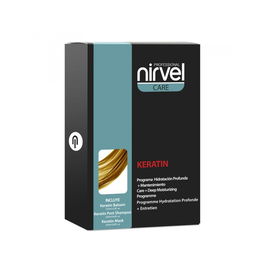 Nirvel Keratin Pack Hidratación Profunda Champú Post 250ml Bálsamo 125ml Mask 250ml Tratamiento Cabello