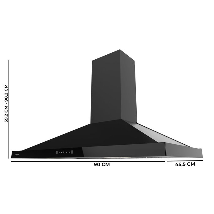 Cecotec Bolero Flux PT 904400 Black A+++