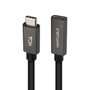 Nanocable Cable Alargador USB-C 3.2 Gen2x2 20Gbps, 1.5m, Negro