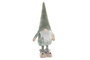 DKD Home Decor Figura LED Poliéster Extensible Verde y Blanco