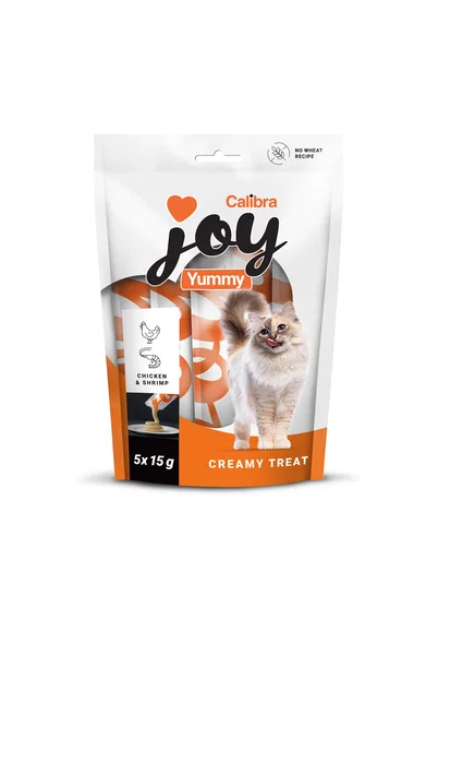 Calibra Joy Cat Yummy Pollo y Gamba Treats 15x75g Calibra Joy Cat Yummy Pollo y Gamba Treats 15x75g