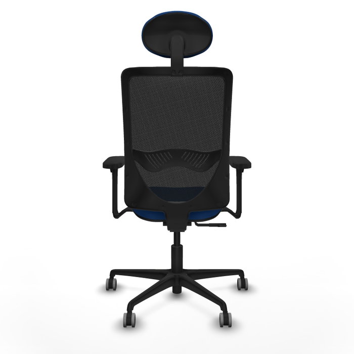 PIQUERAS Y CRESPO Silla de oficina Zulema con mecanismo Sincro, Azul y Negro PIQUERAS Y CRESPO Silla de oficina Zulema con mecanismo Sincro, Azul y Negro