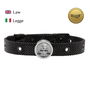 Pulsera Unisex Law Talent Jewels TJA-2-05-03-2-235 Negro