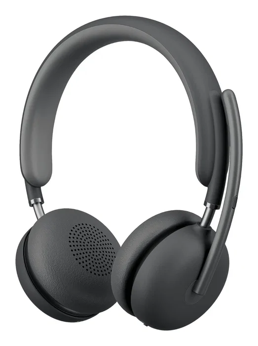 Logitech Zone Wireless 2 Auriculares Diadema Oficina Inalámbrico Bluetooth USB-C Supraaural con Micrófono Boom, ANC y Batería, Color Grafito
