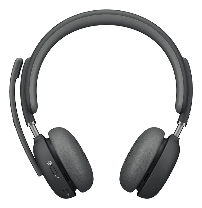 Logitech Zone Wireless 2 Auriculares Diadema Oficina Inalámbrico Bluetooth USB-C Supraaural con Micrófono Boom, ANC y Batería, Color Grafito