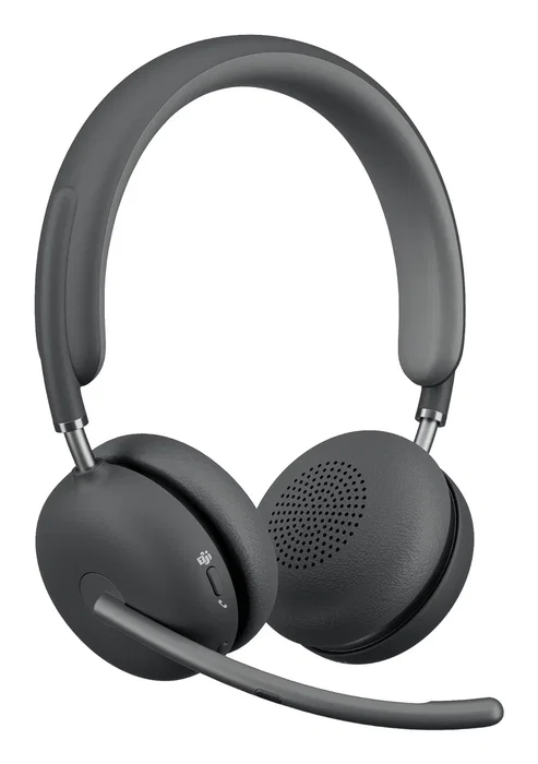 Logitech Zone Wireless 2 Auriculares Diadema Oficina Inalámbrico Bluetooth USB-C Supraaural con Micrófono Boom, ANC y Batería, Color Grafito
