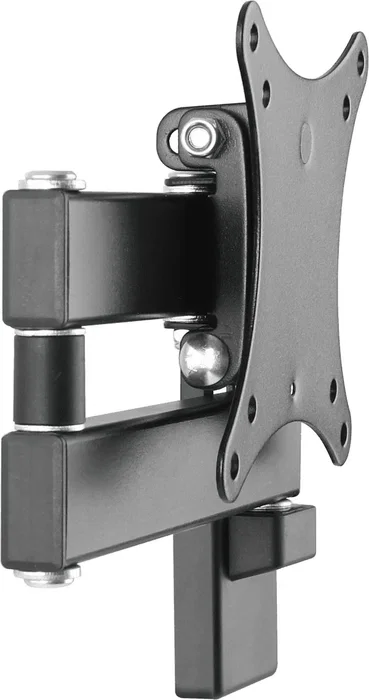 Vision VFM-WA1X1B Soporte de Brazo Mural para Monitor de 13 a 27 Pulgadas, VESA 75x75/100x100, Doble Articulación, Inclinación y Giro, CTS 15 kg, Negro