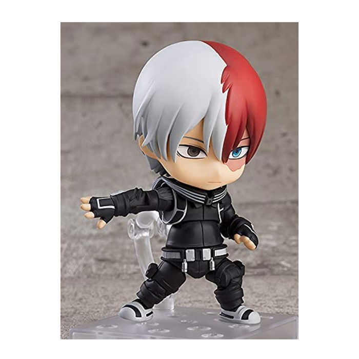 Good Smile Company Figura Nendoroid Shoto Todoroki: Stealth Suit Ver. PVC con Accesorios y Base Soporte