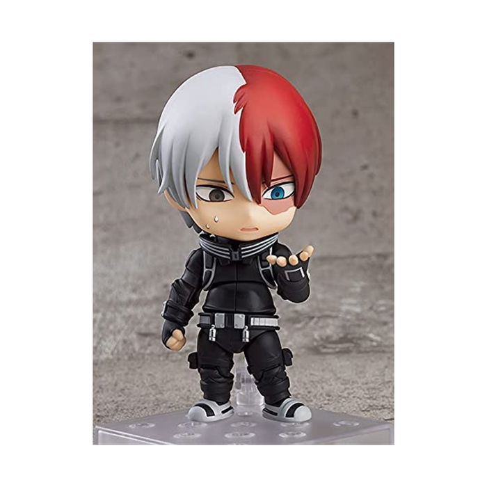 Good Smile Company Figura Nendoroid Shoto Todoroki: Stealth Suit Ver. PVC con Accesorios y Base Soporte
