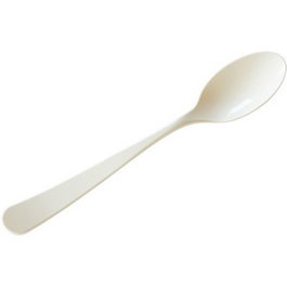 DUNI Cuchara Larga Desechable Blanca 185 mm - Paquete de 1000 unidades