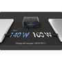 ICY BOX Diamond Charge 2401 Cargador de 240 W con pantalla LCD