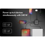 ICY BOX Diamond Charge 2401 Cargador de 240 W con pantalla LCD