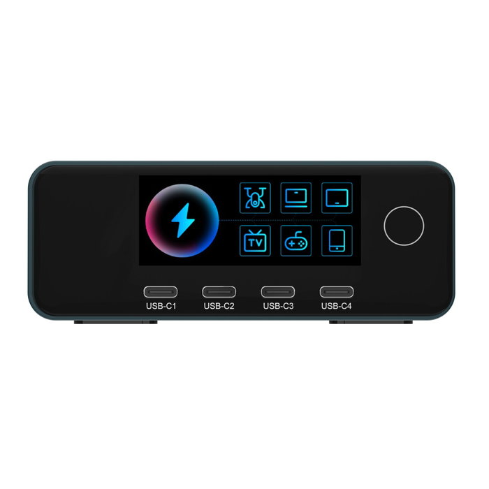 ICY BOX Diamond Charge 2401 Cargador de 240 W con pantalla LCD ICY BOX Diamond Charge 2401 Cargador de 240 W con pantalla LCD