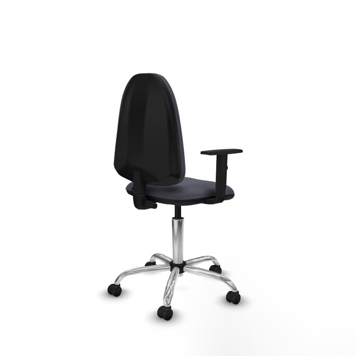 PIQUERAS Y CRESPO Silla de oficina Aýna Gris oscuro con Brazos 1D PIQUERAS Y CRESPO Silla de oficina Aýna Gris oscuro con Brazos 1D