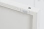 DKD Home Decor Mueble TV Vintage Blanco Metal 120 x 40 x 58 cm