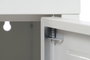 DKD Home Decor Mueble TV Vintage Blanco Metal 120 x 40 x 58 cm
