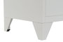 DKD Home Decor Mueble TV Vintage Blanco Metal 120 x 40 x 58 cm