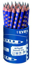 Lapiz De Grafito Lyra Groove Bote De 36