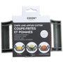Cook Concept Cortador de Patata y Manzana BISTROT con 3 Cortes Intercambiables