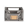 Day Dar Juego de 2 Cajas Plegables 17x12,5 cm de Almacenaje Apilables Gris Oscuro 1,2 L