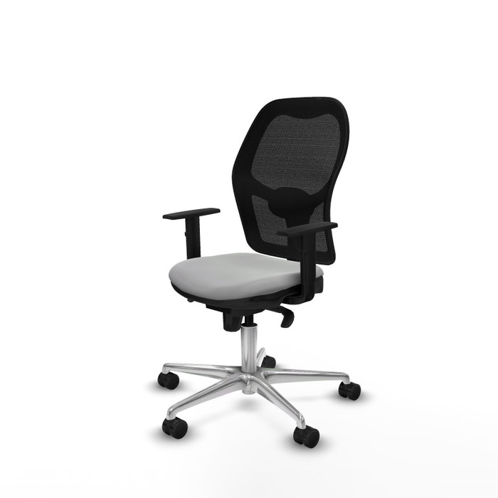PIQUERAS Y CRESPO Silla de oficina Jorquera Gris claro/Negro PIQUERAS Y CRESPO Silla de oficina Jorquera Gris claro/Negro