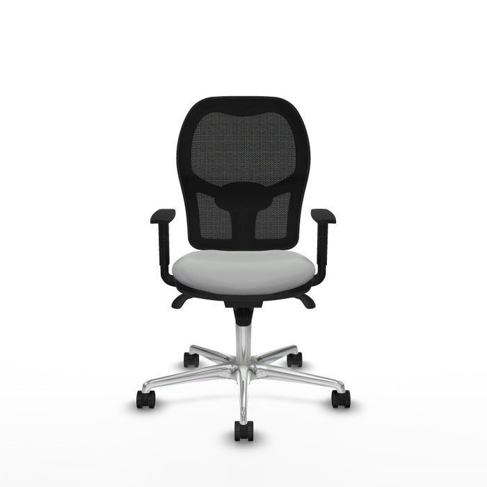 PIQUERAS Y CRESPO Silla de oficina Jorquera Gris claro/Negro PIQUERAS Y CRESPO Silla de oficina Jorquera Gris claro/Negro
