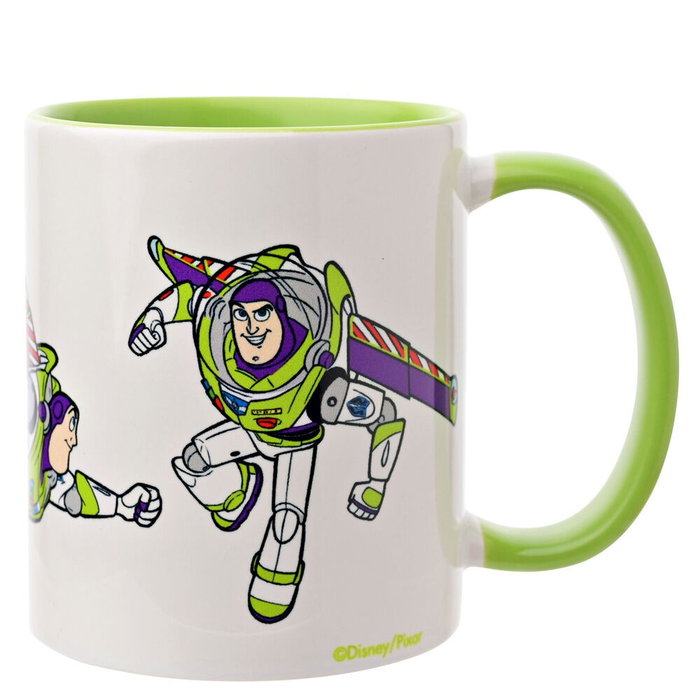 WIDDOP & CO Taza Buzz Lightyear Toy Story Disney Pixar 325ml Cerámica