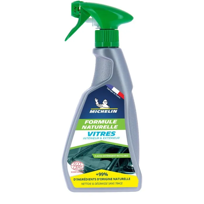 Michelin Limpiacristales 500 ml - Limpiador de Vidrios para Coche, Biodegradable Michelin Limpiacristales 500 ml - Limpiador de Vidrios para Coche, Biodegradable