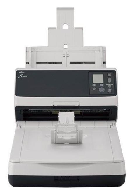 Ricoh fi-8270 Escáner de documentos con ADF y alimentación manual, 600 x 600 DPI, Negro/Gris