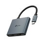 TP-Link UH3020C Hub USB-C 3 en 1 con HDMI 4K@60Hz, Puerto USB-A 3.0 y USB-C Power Delivery de 100W para Portátil, Tablet y Smartphone